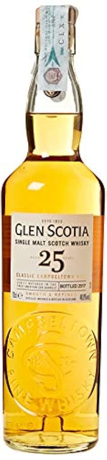 Glen Scotia 25 Years Old Single Malt Scotch Whisky 48,8% Vol. 0,7l in Giftbox 232390198