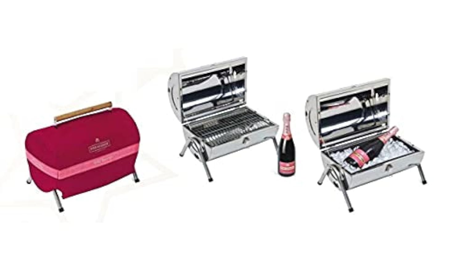 PIPER-HEIDSIECK CHAMPAGNE ROSE´ SAUVAGE 75 CL SET BARBECUE 542198830
