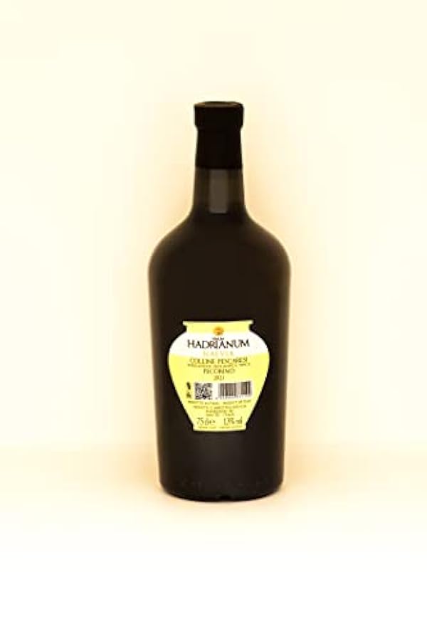 Vinum Hadrianum Vino Raccolto a Manoprocesso Naturale Al 100% - Amphora NEVIA 2020 Vino Amber | 100% Pecorino Uve Abruzzo DOC Vino Bianco Invecchiato | Anfora di argilla - 25,36 Fl Oz (750 ml) - 3 296834249