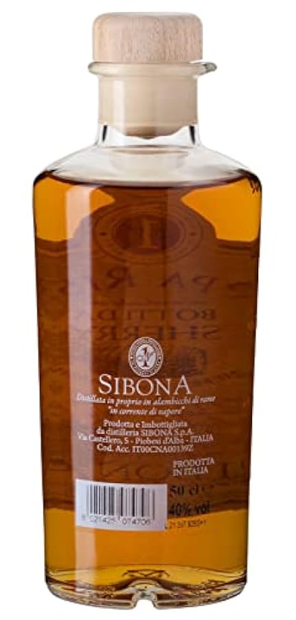 Sibona GRAPPA RISERVA botti da SHERRY 40% Vol. 0,5l in Giftbox 126691819