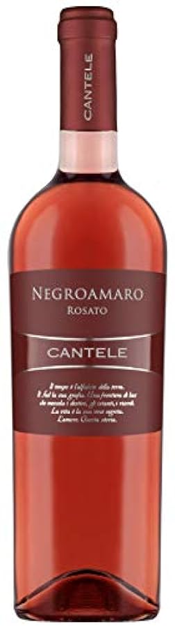 CANTELE 3 Bottiglie Vino NEGROAMARO Rosato I.G.T. SALENTO da UVE NEGROAMARO 780217300