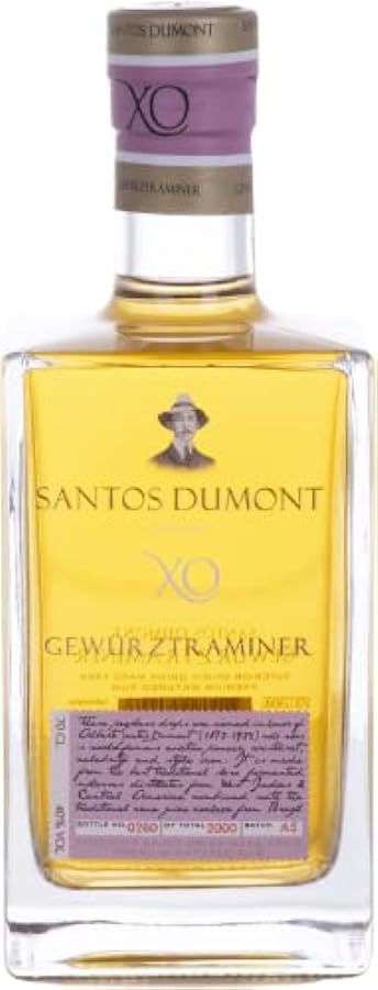 Santos Dumont XO Gewürztraminer Superior Spirit Drink 40% Vol. 0,7l 731226193