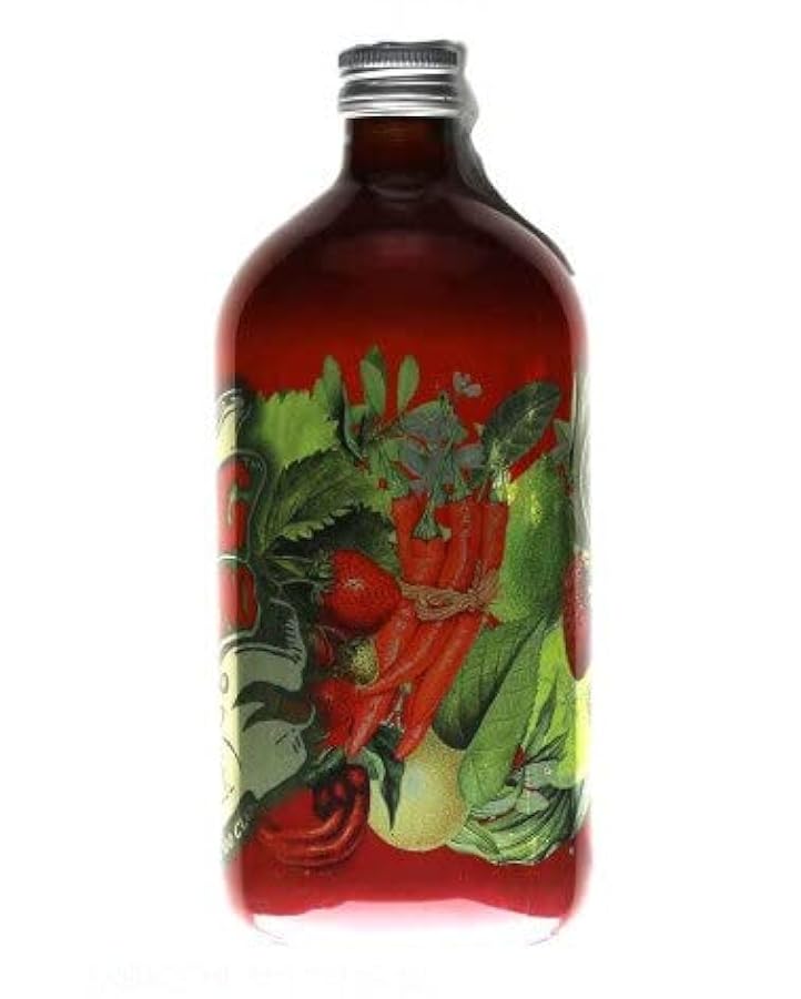 Big Red Hot Fruit - Gin ottenuto dalla macerazione di fragole e un pizzico di peperoncino della Puglia - Ottimo gin per cocktail esotici e pestati – 1litro - 38% vol. 79515352