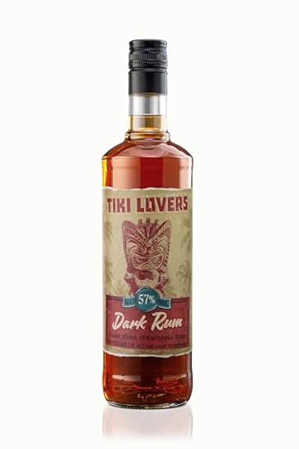 Tiki Lovers Dark Rum Finest Caribbean Blend 57% Vol. 0,7l 838892373
