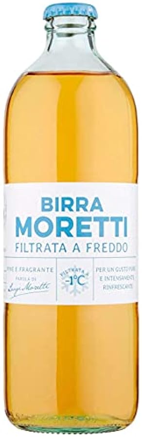Gusto Italiano Selection - Birra moretti Filtrata A Freddo - 24 bottiglie da 0,55 l. 110933916