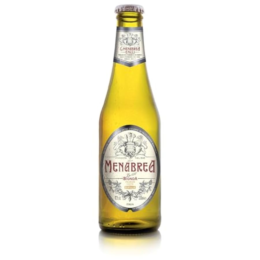 MENABREA Birra La 150 Bionda In Cartone Da 24 Bottiglie - 330 ml 575088266