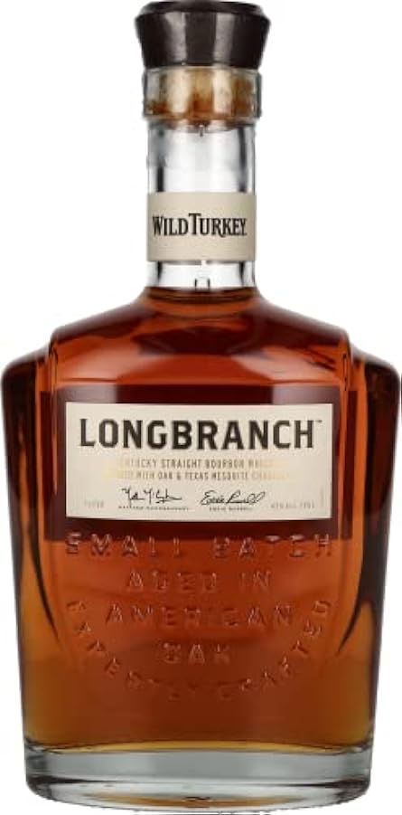 Wild Turkey LONGBRANCH 8 Years Old Kentucky Straight Bourbon Whiskey 43% Vol. 1l 558281144