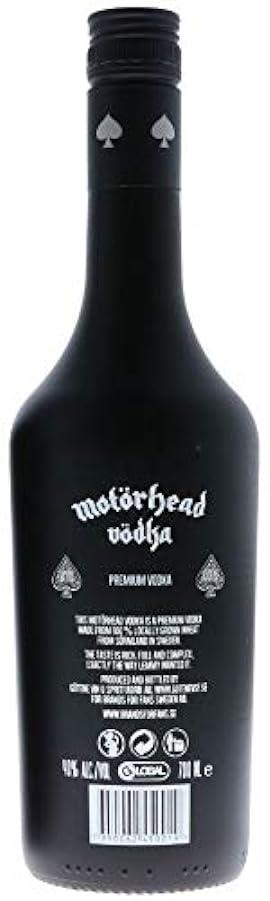 Motörhead Vödka Premium Vodka 40% Vol. 0,7l 432967725