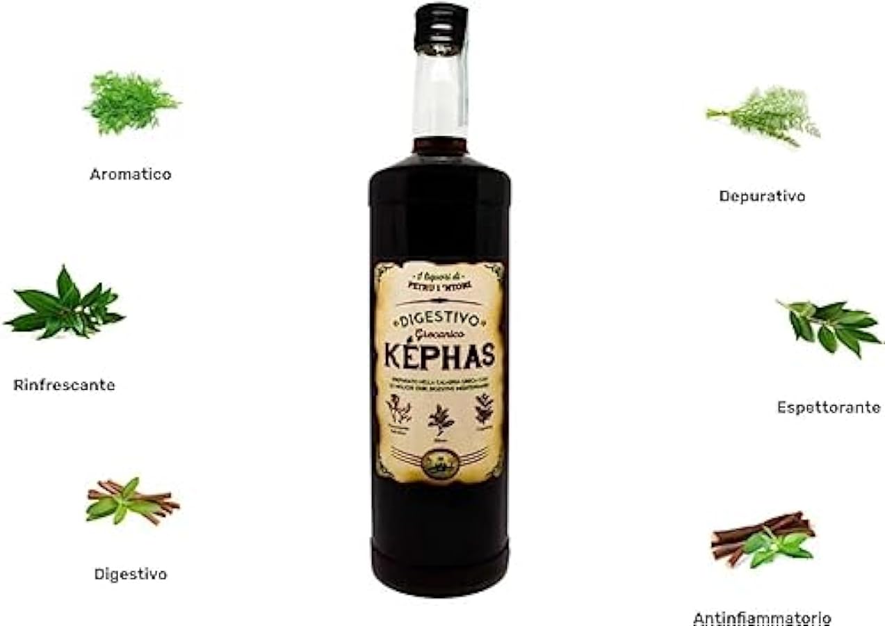 Amaro Képhas, Liquore Digestivo Grecanico alle erbe, Calabrese, Formato Convenienza 1 Lt Di Petru I Ntoni (6) 79152148