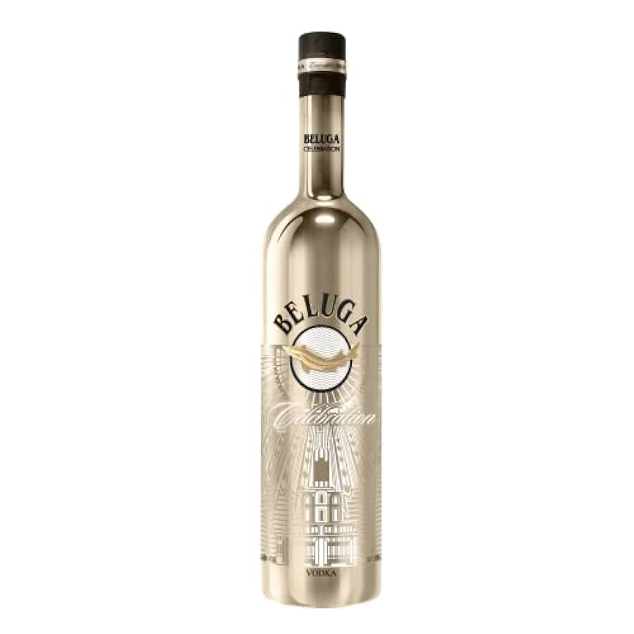 Beluga Noble Celebration 700 ml – Special Edition della famosa vodka Premium per celebrare l’anniversario della distilleria di produzione. Gusto ricco e bilanciato. 40% vol. 933287947