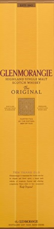 Glenmorangie THE ORIGINAL 10 Years Old Highland Single Malt 40% Vol. 1l in Giftbox 751819261