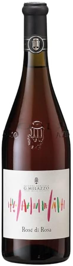 Sicilia Bedda - ROSE´ DI ROSA Vino Rosato Frizzante MILAZZO - Bottiglia da 75 CL - BIOLOGICO (3 Bottiglie Cofanetto Maioliche) 992233844