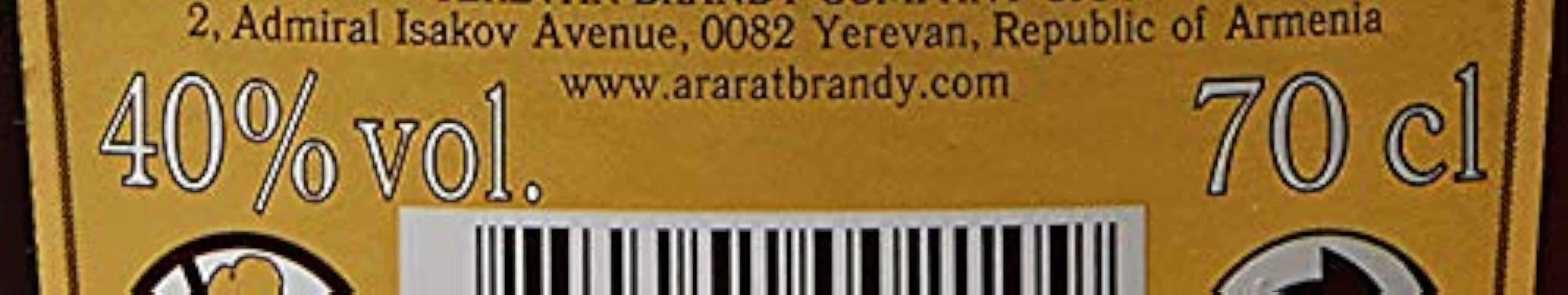 Ararat Vaspurakan Brandy 15 Anni Con Astuccio - 700 ml 101271501