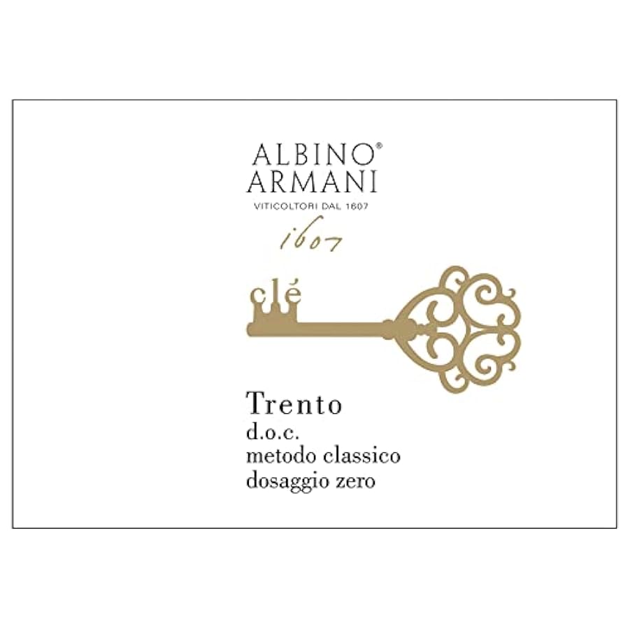 ALBINO ARMANI -Trentino Experience - Confezione da 6 Bottiglie x 750 ml, 2 x Trento DOC