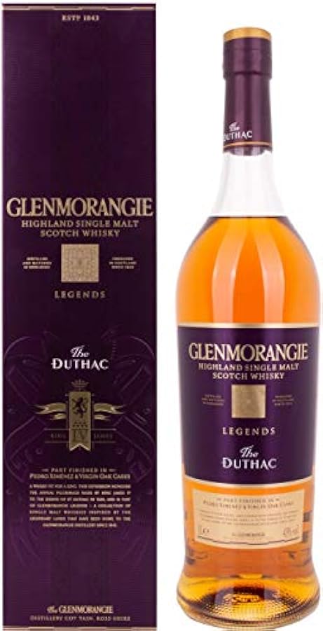 Glenmorangie Legends The DUTHAC Highland Single Malt Scotch Whisky 43% Vol. 1l in Giftbox 542301399