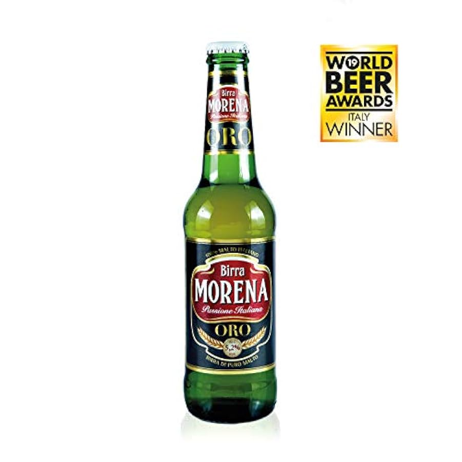 Birra Morena Oro - 24 bottiglie da 33cl 863500858