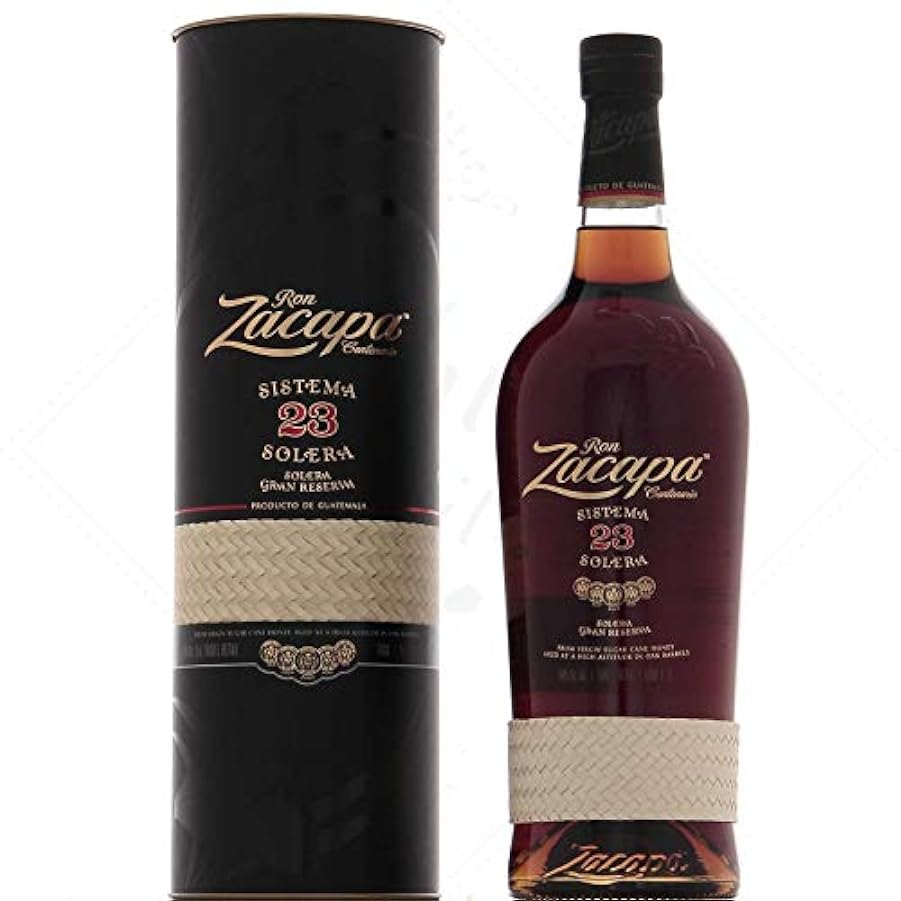 Rum Ron Zacapa Centenario Sistema Solera Gran Reserva 1 Litro 23 anni, 700 Millilitri 609551457