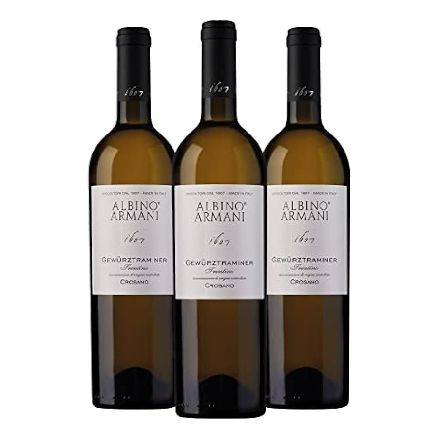 ALBINO ARMANI - Trentino GEWÜRZTRAMINER Tasting - Pack da 3 bottiglie di Gewürztraminer Trentino DOC 541850732