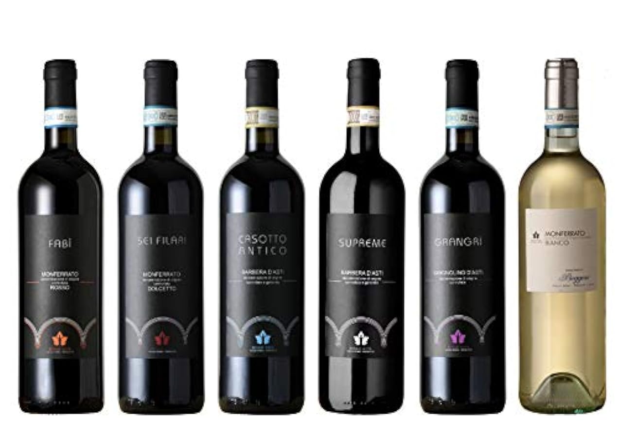 Boggero Bogge Wine - selezione Barbera d´Asti - Monferrato Dolcetto - Grignolino d´Asti - Monferrato rosso Nebbiolo - Monferrato Bianco Muller 106852046
