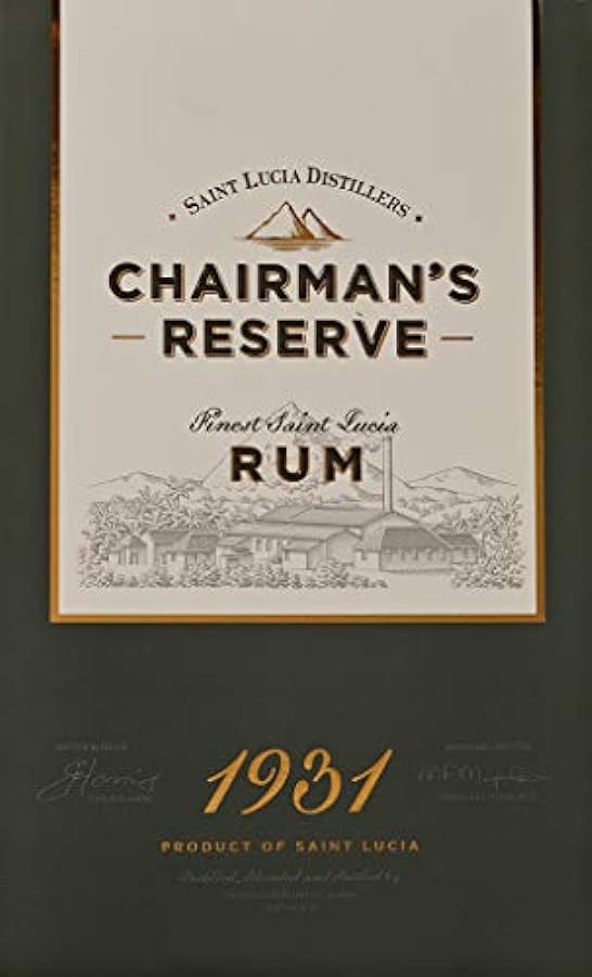 Chairman´s Reserve 1931 Finest St. Lucia Rum 46% Vol. 0,7l in Giftbox 601820566
