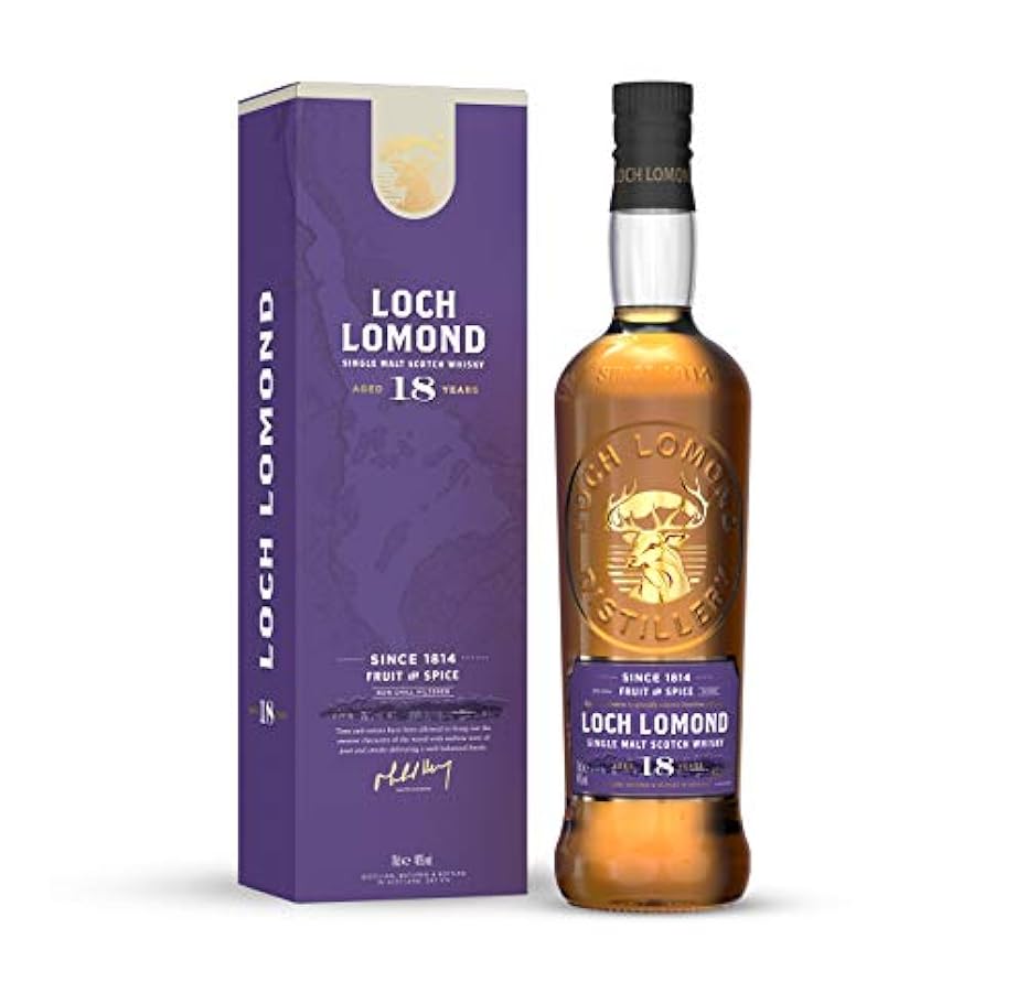 Whisky loch lomond highland single malt scotch whisky 18 years old 734681255