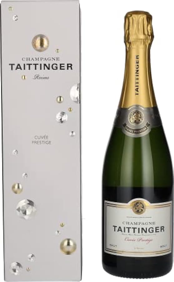 Taittinger Champagne Cuvée Prestige Brut 12,5% Vol. 0,75l in Giftbox 459717430