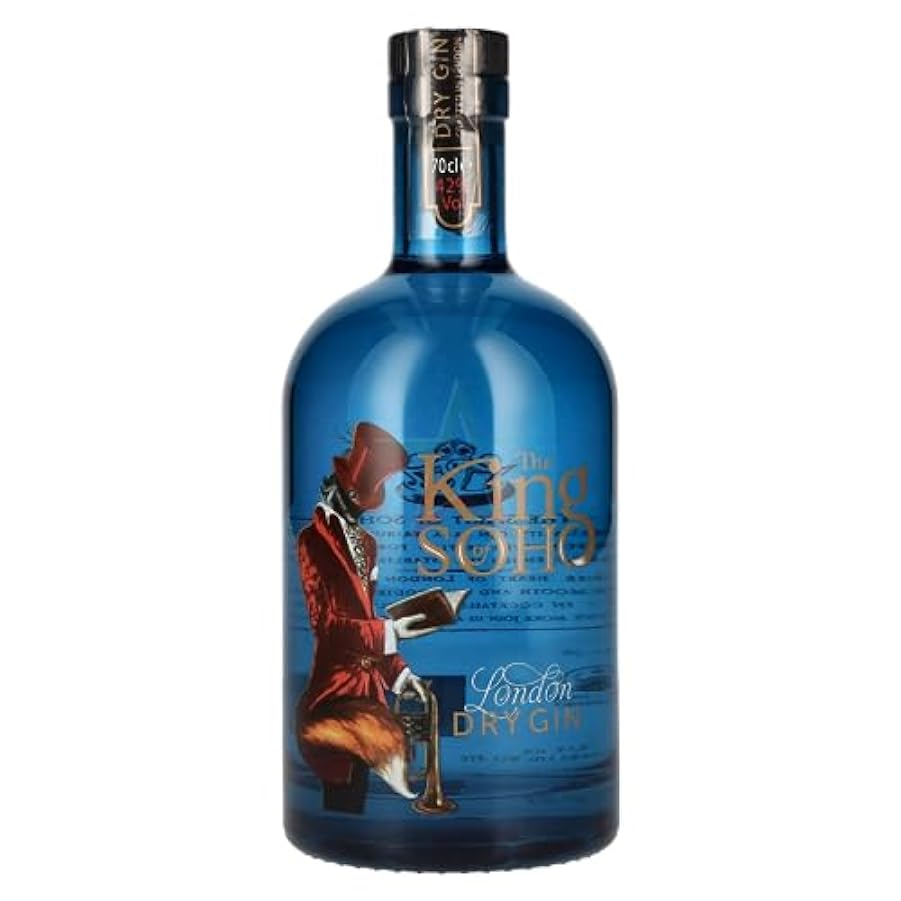 The King of Soho London Dry Gin 42,00% 0,70 lt. 60007461