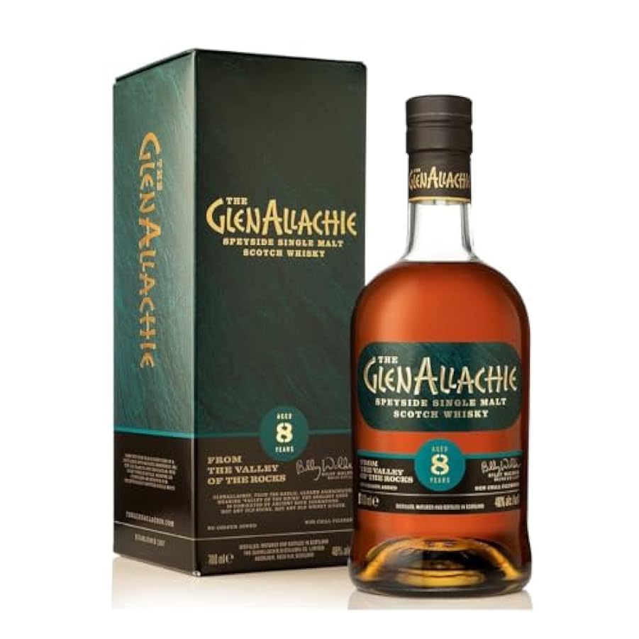 The GlenAllachie 8 Years Old Speyside Single Malt 46% Vol. 0,7l in Giftbox 181808933