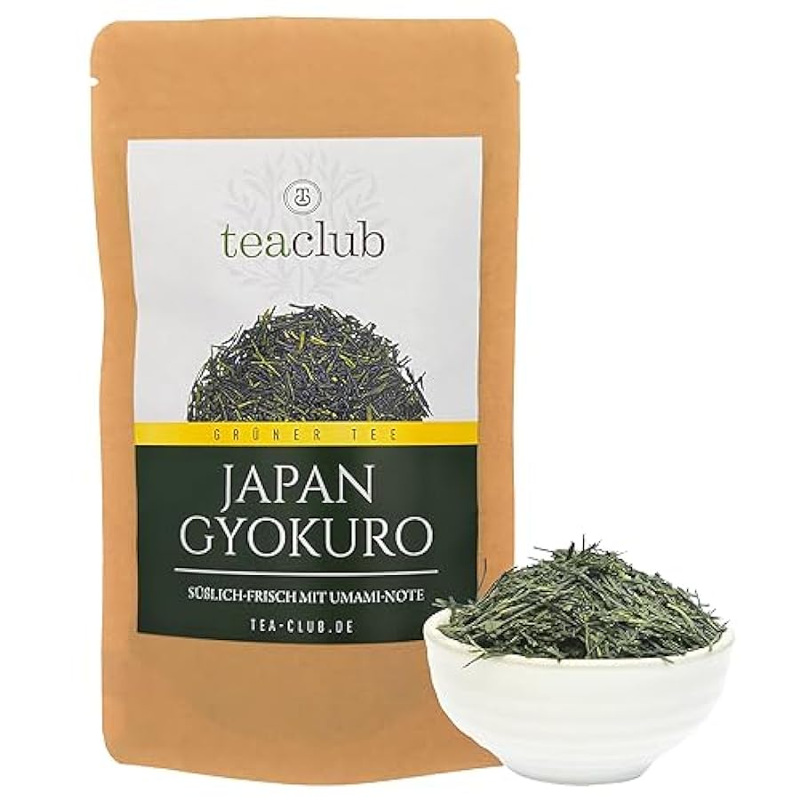 Tè verde giapponese Gyokuro Kagoshima 500g, Tè verde giapponese in foglie sfuse, dolcezza e umami, Tè verde TeaClub 740815237