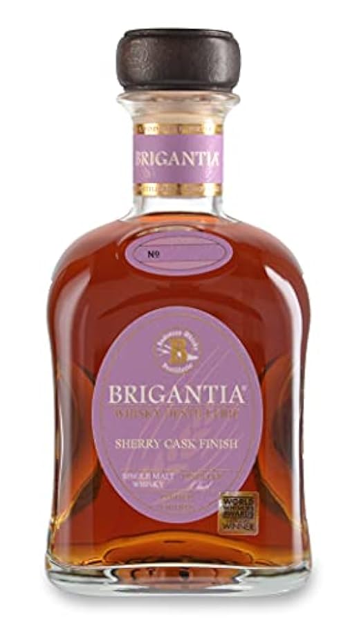 Steinhauser BRIGANTIA Single Malt Whisky SHERRY Cask Finish 46% Vol. 0,7l in Giftbox 721547567