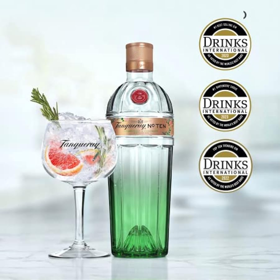 Tanqueray N° TEN GRAPEFRUIT & ROSEMARY Distilled Gin The Citrus Heart Edition 45,3% Vol. 1l 901562691