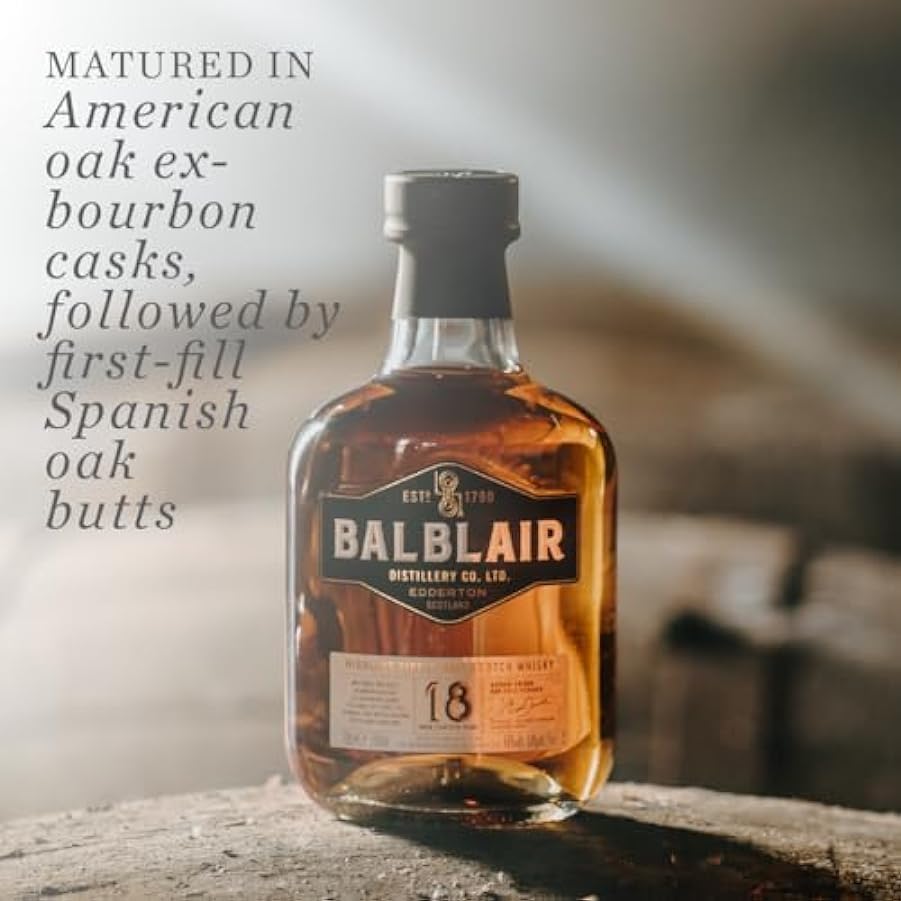 Balblair 18 Years Old Highland Single Malt 46% Vol. 0,7l in Giftbox 367177698