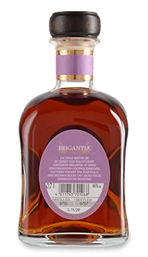 Steinhauser BRIGANTIA Single Malt Whisky SHERRY Cask Finish 46% Vol. 0,7l in Giftbox 721547567