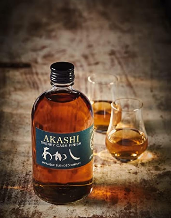 Whisky Akashi Blended Sherry Cask Alc. 40%, 500 ml 713267111