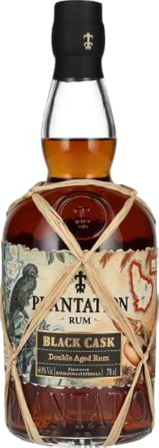 Plantation Rum BLACK CASK Barbados & Guatemala Double Aged Rum 40% Vol. 0,7l 61060171