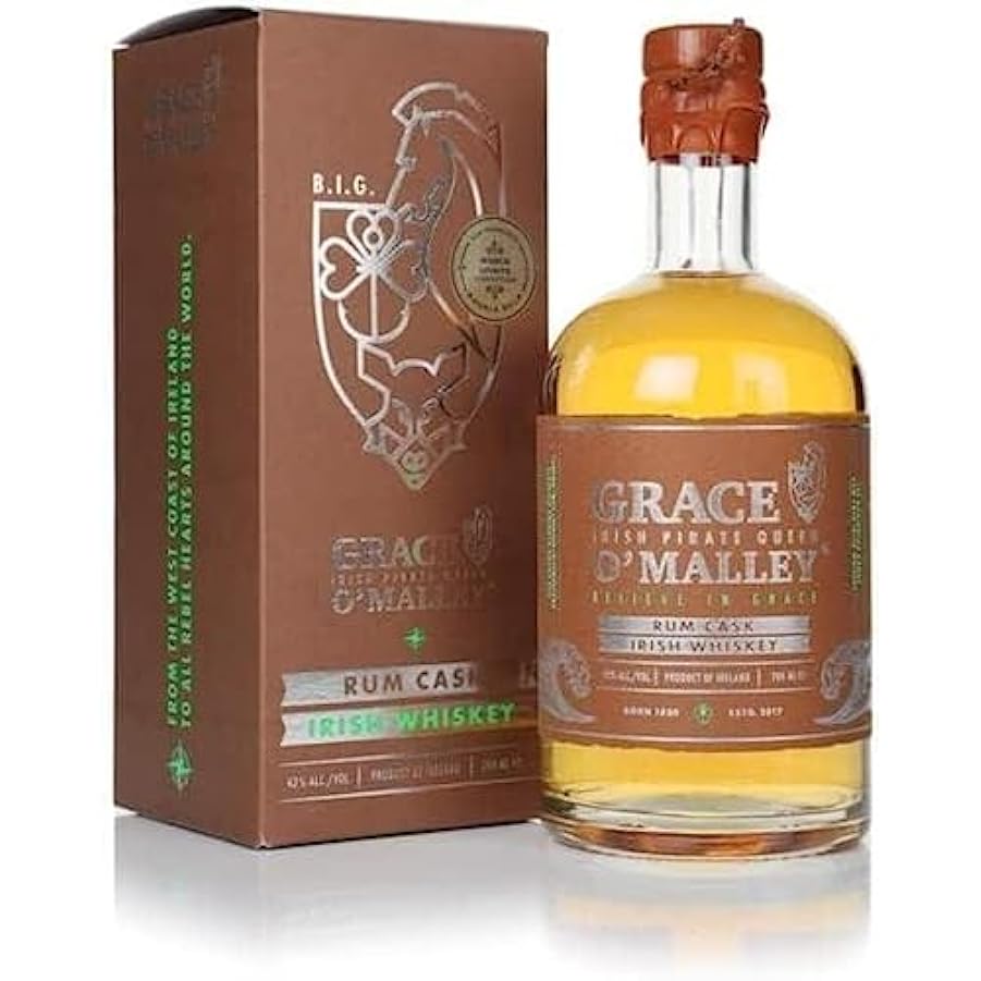 Grace O’Malley Rum Cask Irish Whiskey 0,7L (42% Vol.) 3686460