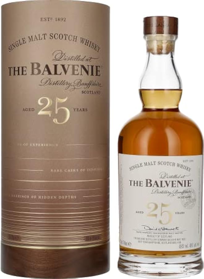 The Balvenie 25 Years Single Malt Scotch Whisky 48% Vol. 0,7l in Giftbox 683350987