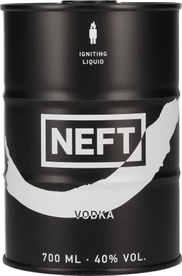 NEFT Vodka White Barrel Limited Edition Black 40% Vol. 0,7l 474565422