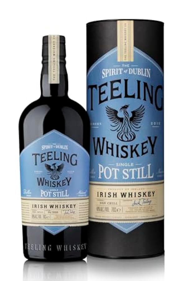 Teeling Whiskey Single POT STILL Irish Whiskey 46% Vol. 0,7l in Giftbox 75670124
