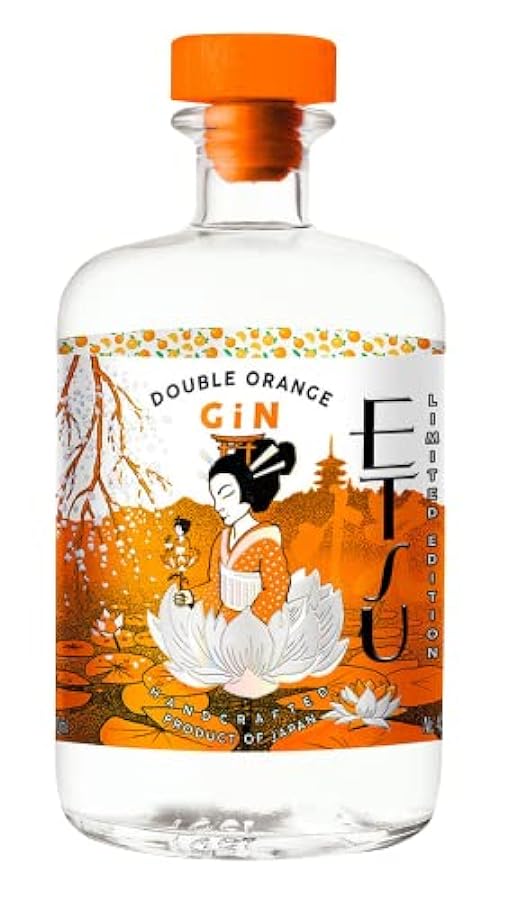 Etsu Gin Double Orange Limited Edition 43% Vol 0.7 l in Confezione Regalo 881668866
