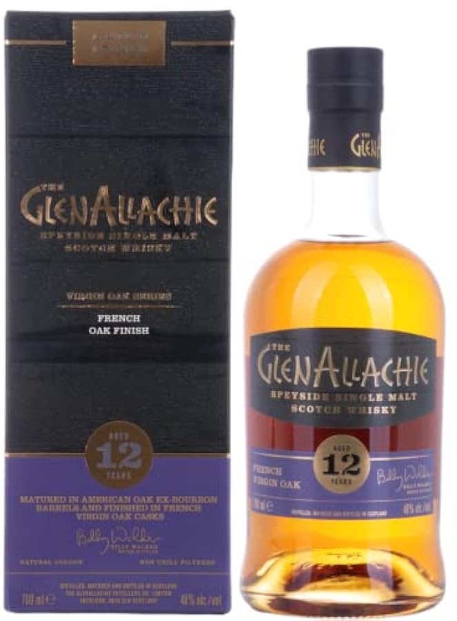 The GlenAllachie 12 Years Old FRENCH VIRGIN OAK FINISH 48% Vol. 0,7l in Giftbox 50986248