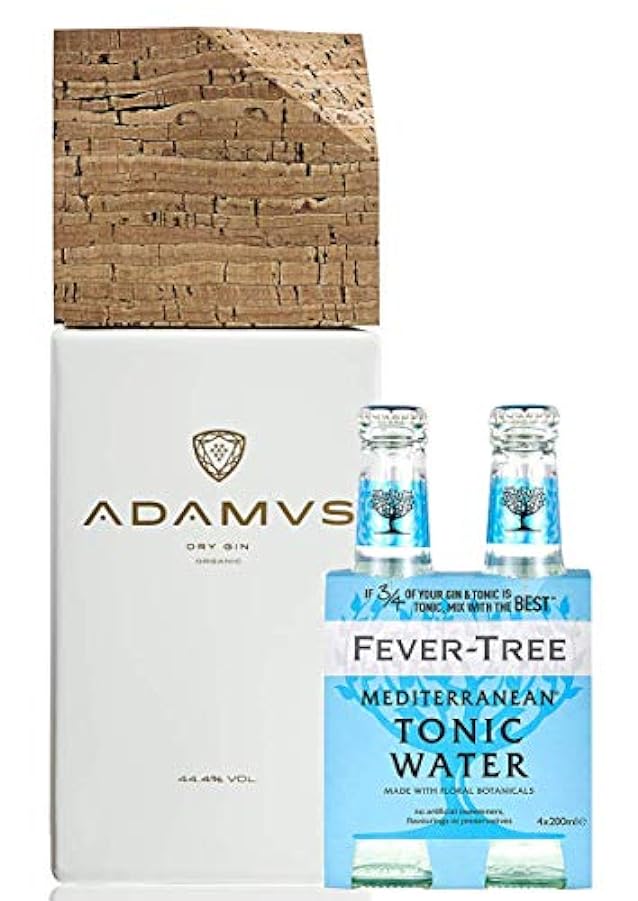 Gin Dry Adamus 70cl + 4 Tonic Mediterranea In Omaggio 213766180