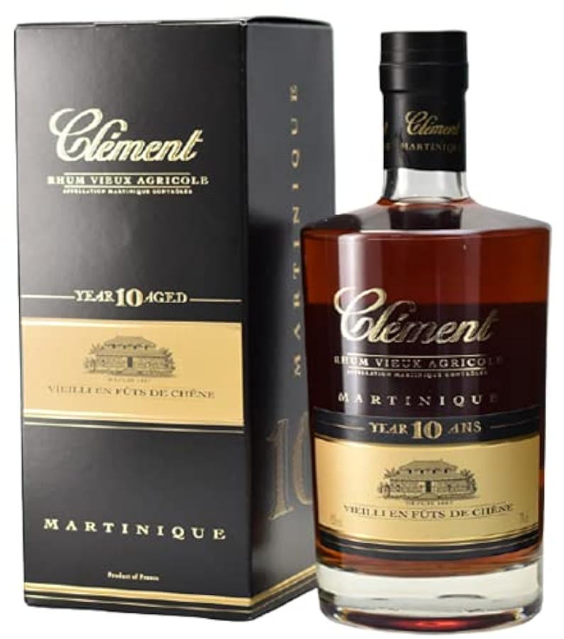 Clément Rhum Vieux Agricole 10 Years old Martinique, 700 ml 701017801