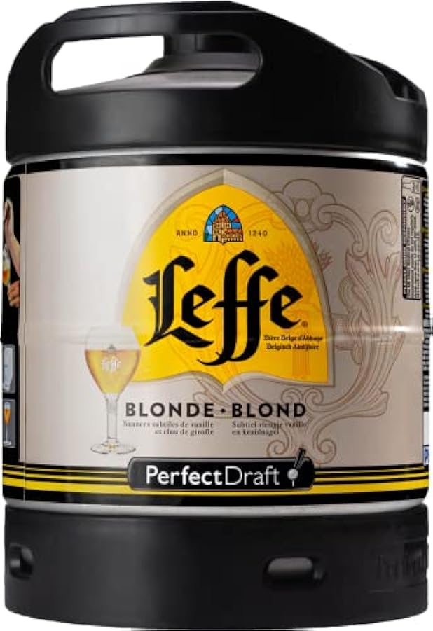 Fusto Birra PerfectDraft 6L - Birra alla Spina per Spillatore PerfectDraft - Deposito di 5 euro incluso (Leffe Blonde) 152040459