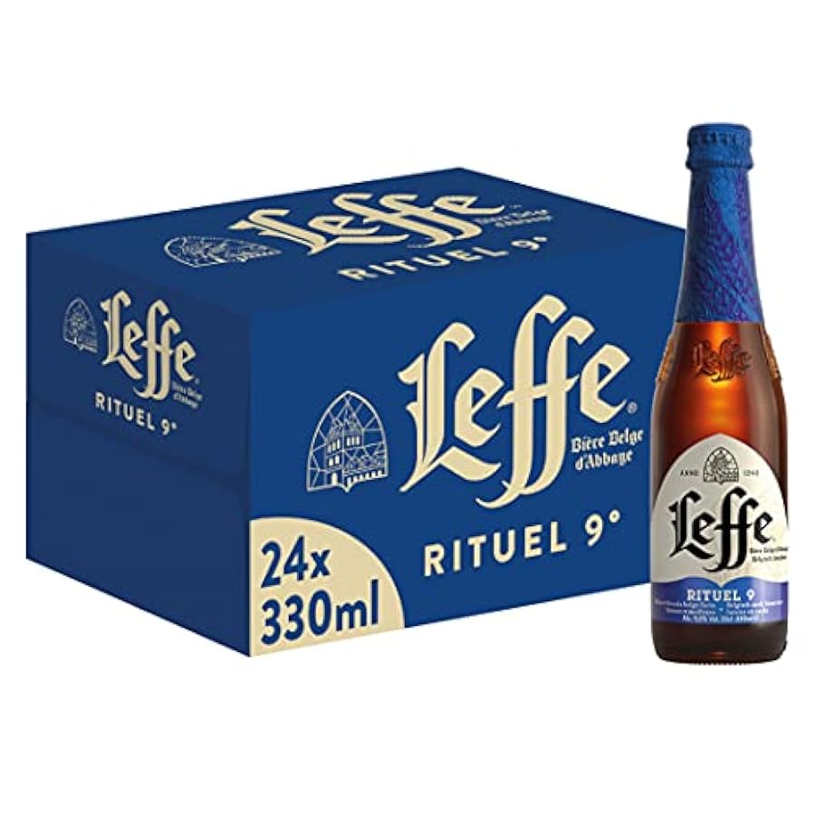 Leffe Rituel 9°, Birra Bottiglia - Pacco da 24x33cl 958645634