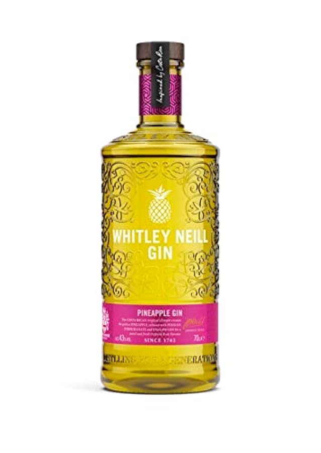 Whitley Neill PINEAPPLE GIN 43% Vol. 0,7l 400754600