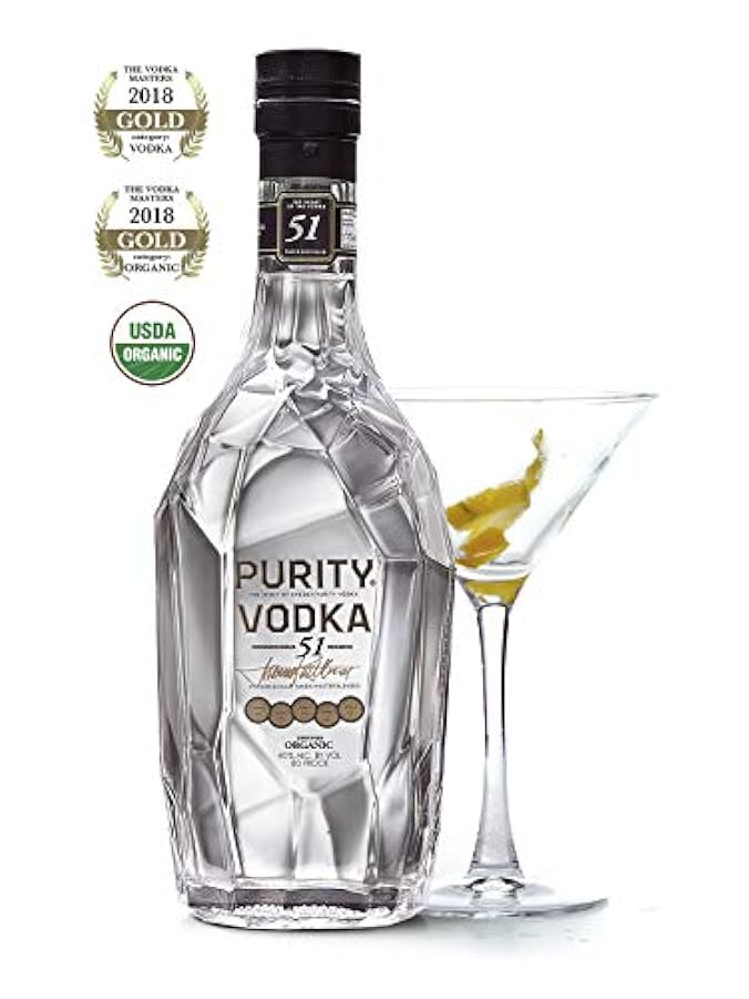 Purity CONNOISSEUR 51 RESERVE Organic Vodka 40% Vol. 0,7l 54583620