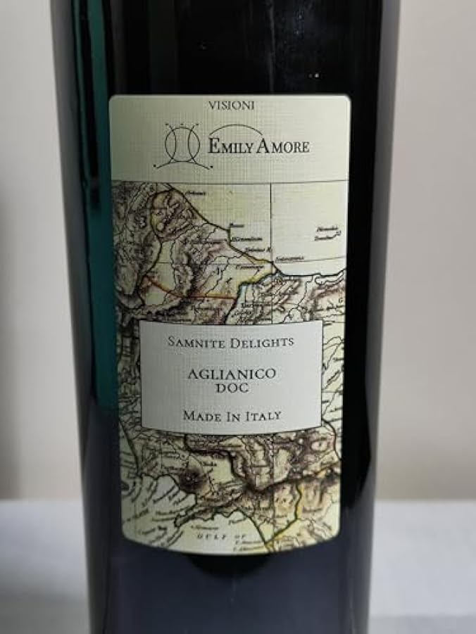 Aglianico Sannio Barricato Doc EMILY AMORE | Vino Rosso di Campania | Box 4 Bottiglie | Idea Regalo 268037315