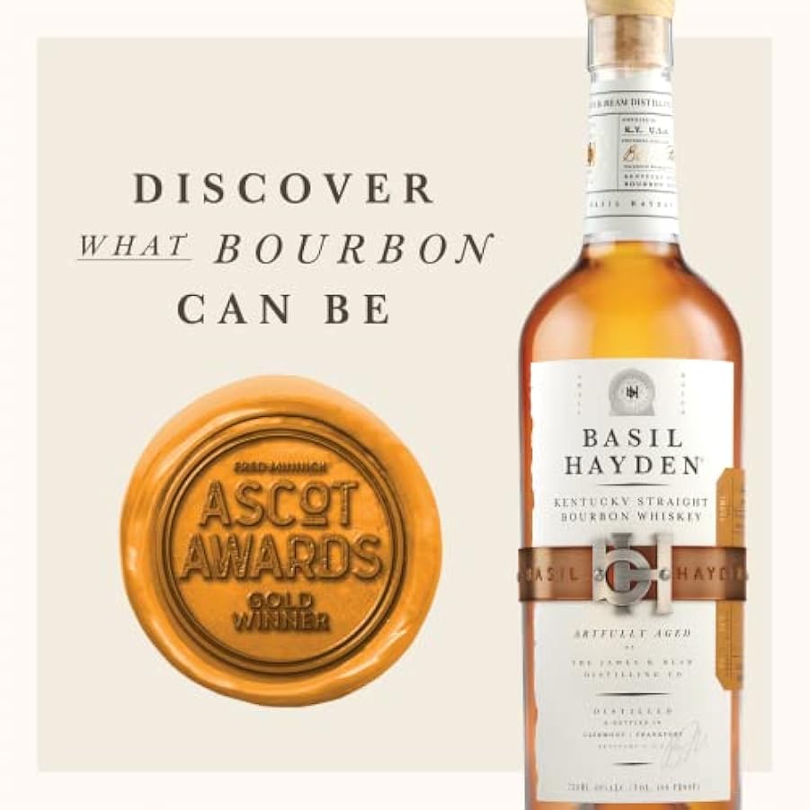Basil Hayden´s Kentucky Straight Bourbon Whiskey 40% Vol. 0,7l 756362871