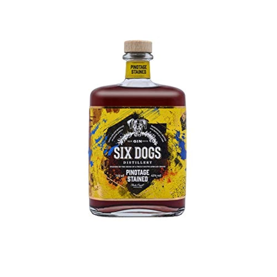 Gin Six Dogs Pinotage Stained 70cl 186581754